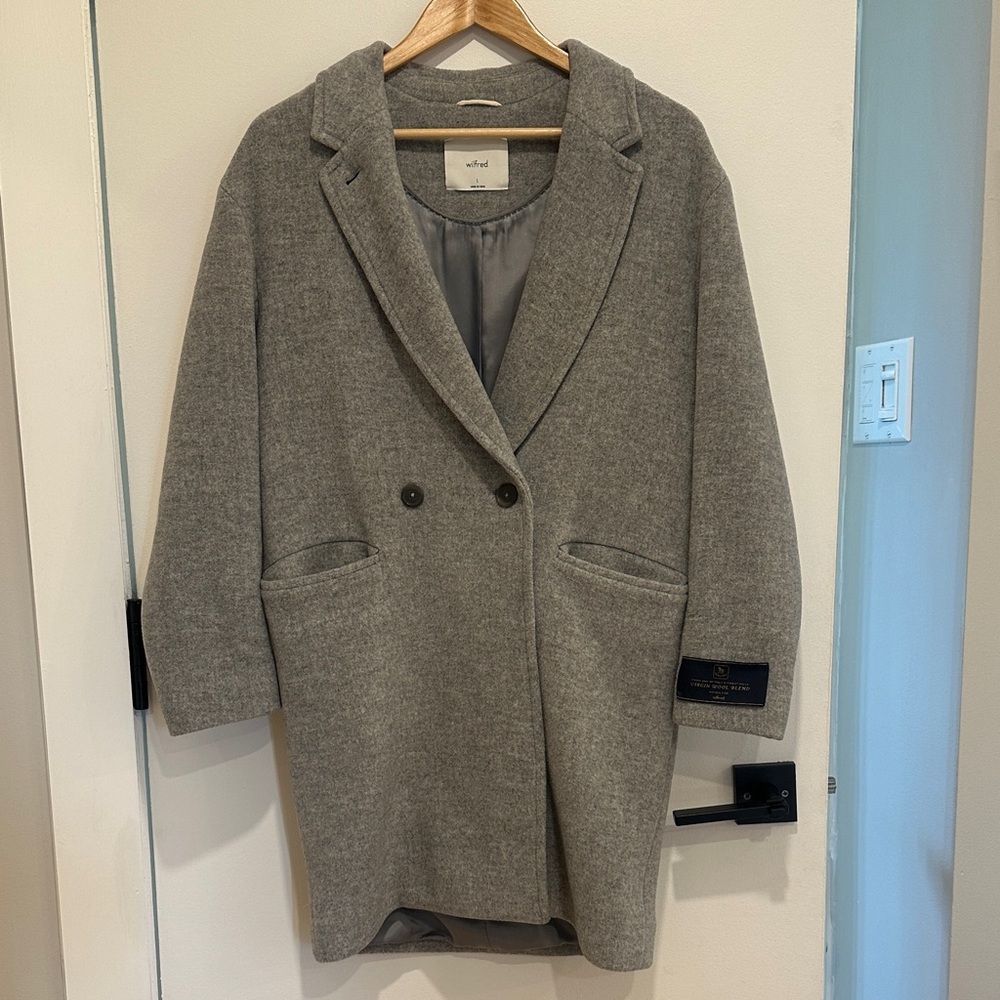 Aritzia Gray Coat